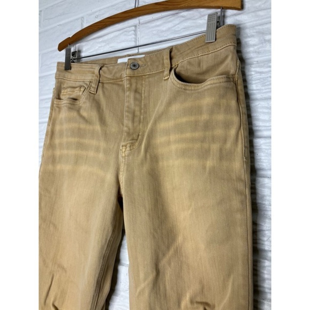Vervet army khaki vintage high rise crop flare jeans women's size 30 trendy - Picture 3 of 9
